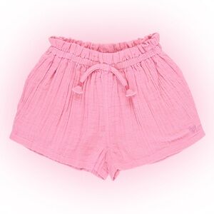 Pink Chicken “Theodore” Cotton Drawstring Waist Pink Shorts